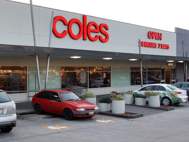 Coles supermarket in Dandenong which 6 youths who had escaped from a detention centre, robbed and also stole a car. Robbery.