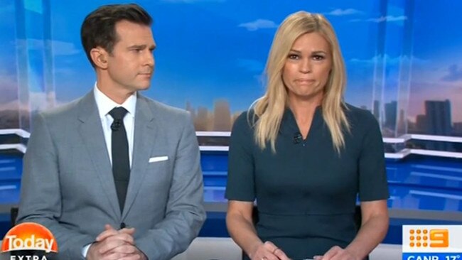 Sonia Kruger speaking on-air after her comments in 2016. Picture: Today Extra