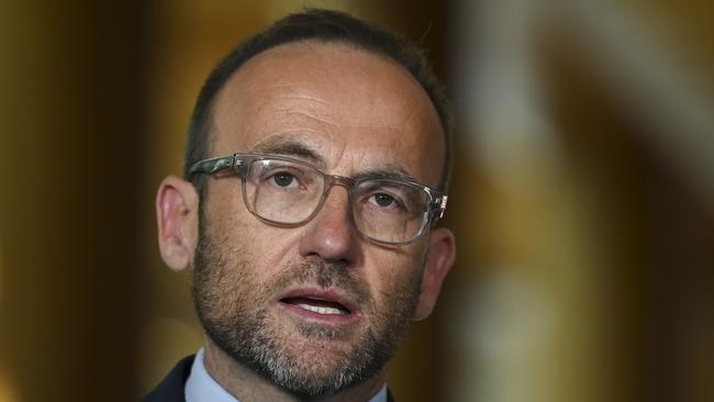 Will Adam Bandt and the Greens once again ‘deny the good in search of the perfect’. Picture: Getty Images