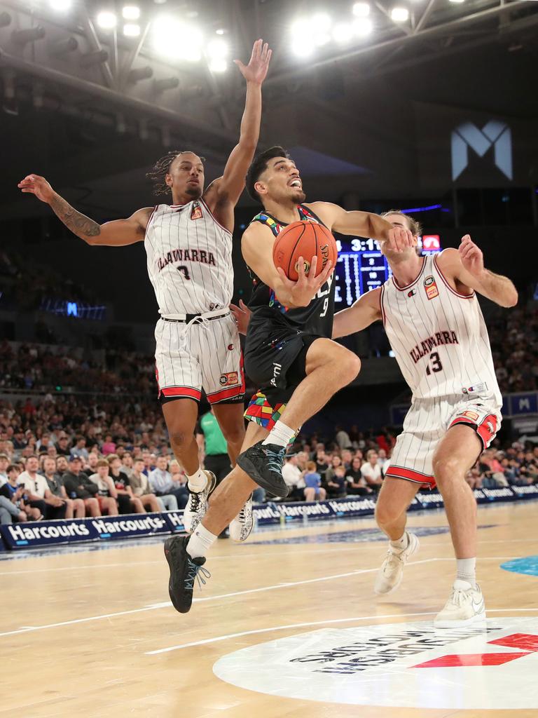 Shea Ili is a terror when he gets his feet in the paint and goes to the basket. Picture: Getty Images