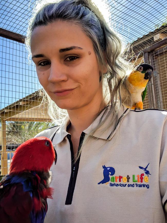 Lee Stone, of Parrot Life Behaviour and Training.