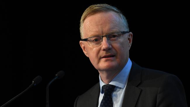 Reserve Bank governor Philip Lowe. Picture: AAP