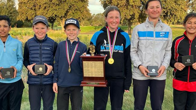 Billy White (middle, left). Picture: School Sport SA