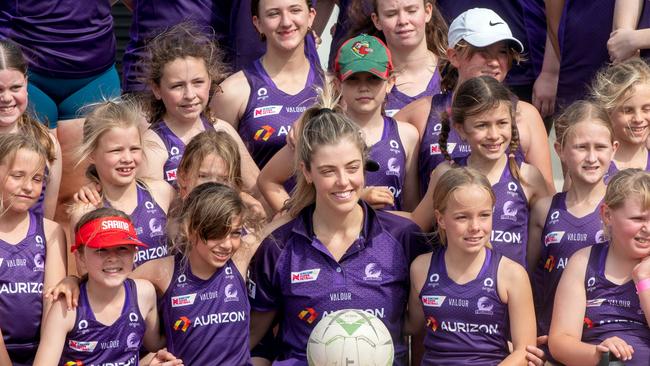 Queensland Firebirds regional tour at Sarina. Monday 16 September 2024 Picture:Michaela Harlow