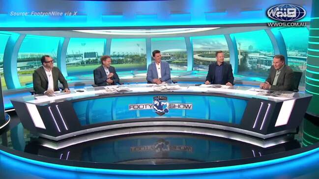 Channel 9 reporter mercilessly trolls Footy Show host