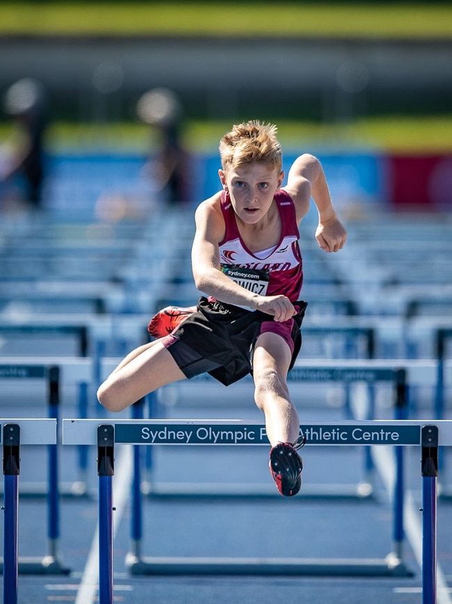 Action from the nationals: Pic Michael Thomas