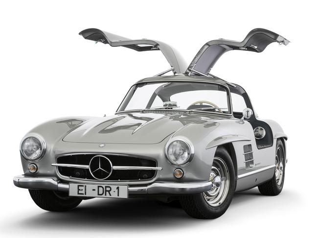 the 1955 Mercedes-Benz 300 SL Gullwing for John Connolly's column