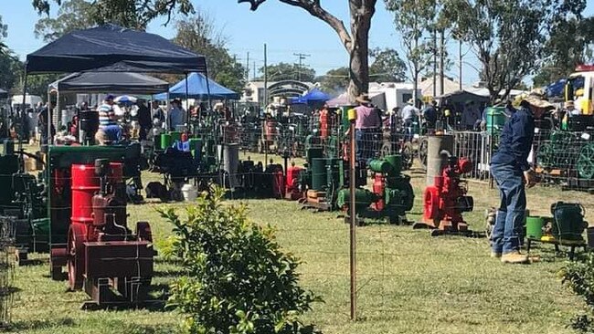 The world record attempt at the Dalby Show on April 24, 2021. Picture: Facebook