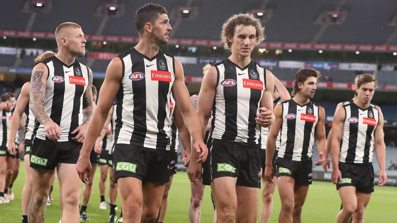 Did Collingwood hit its clash with GWS with the right attitude? Picture: Michael Klein