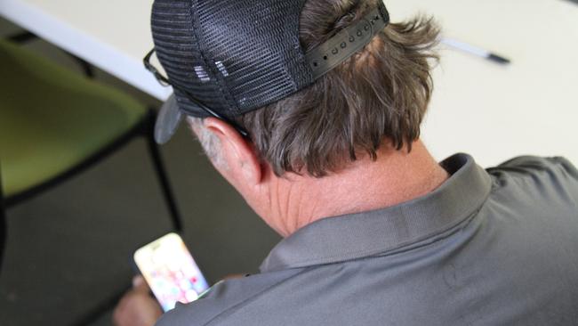 Alice Springs local Craig Pankhurst is part of informal network of prostate cancer survivors in Alice Springs, who communicate over the phone. Picture: Gera Kazakov