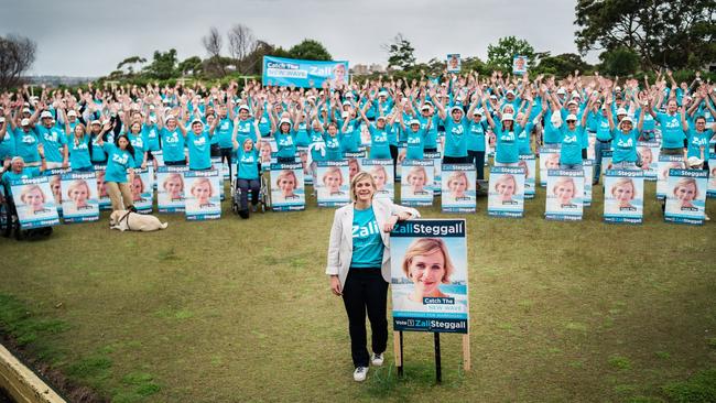 Warringah independent MP Zali Steggall has already kicked off her election campaign with the launch last month of Team Zali 2022. Picture: Facebook (Zali Steggall)