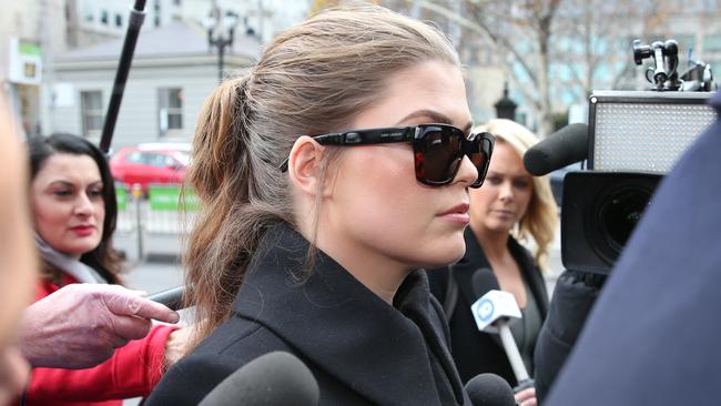 The controversial Belle Gibson, and definitely NOT the Belle Gibson running for City of Yarra council. Picture: AAP