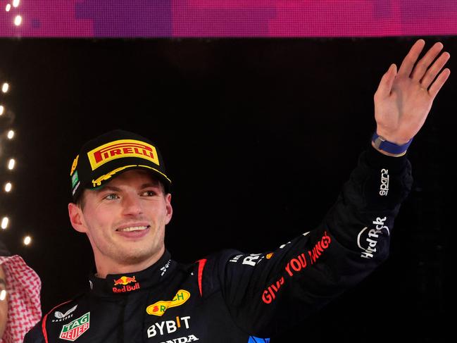 Red Bull Racing's Max Verstappen celebrates winning a GP - a far too familiar sight for F1 fans. Picture: AFP