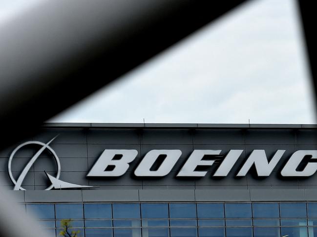 (FILES) In this file photo taken on April 29, 2020, the Boeing regional headquarters is seen in Arlington, Virginia. - Boeing said on March 7, 2022, it will no longer buy titanium from Russia and instead will rely on inventories and alternative suppliers for airplane production. (Photo by Olivier DOULIERY / AFP)