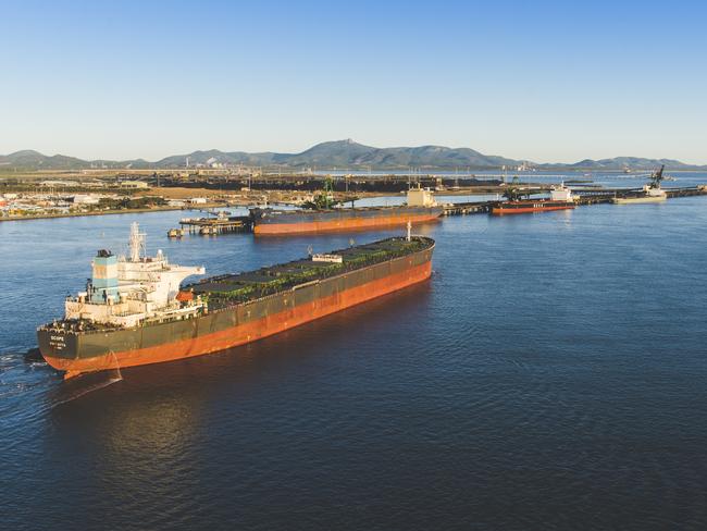 Gladstone Ports Corporation is working with Maritime Safety Queensland to upgrade the safety of the port by installing new beacons and widening the Clinton Channel. Picture: Chrissy Harris