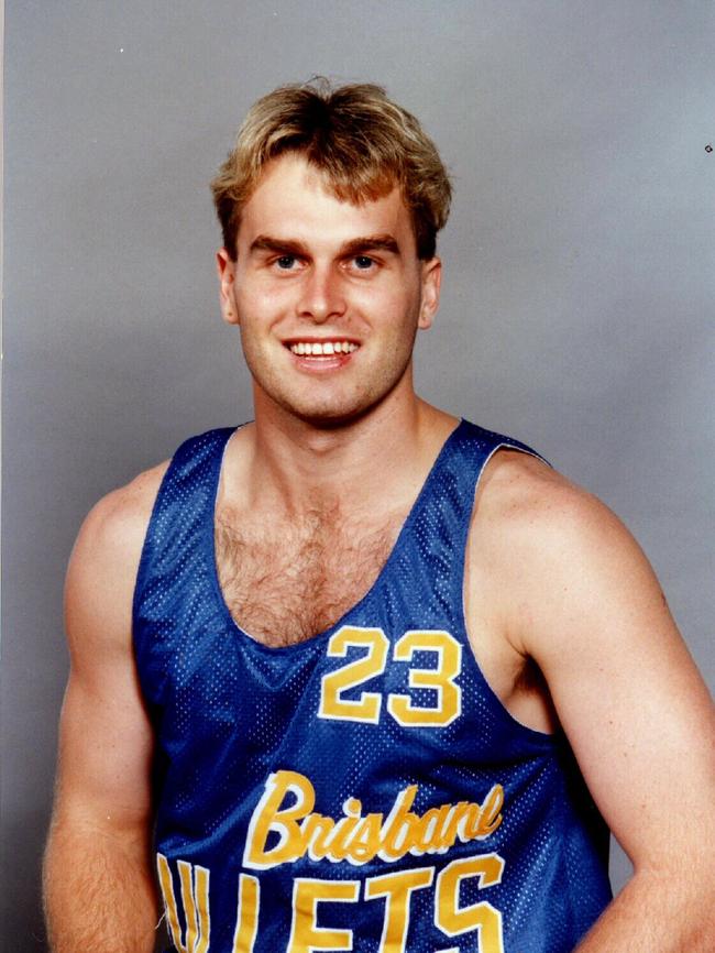 Shane Heal as a Brisbane Bullet, circa 1995.