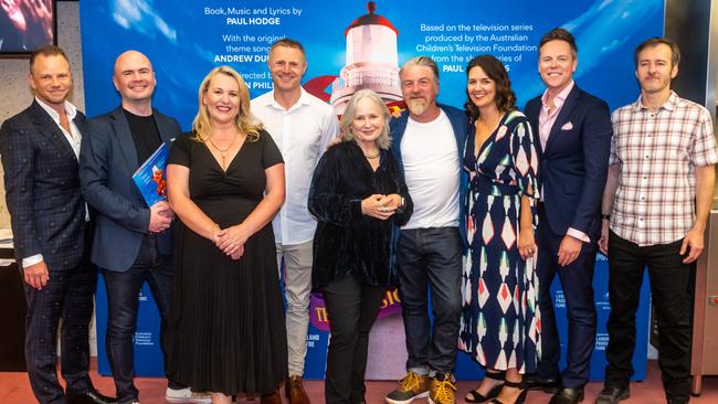 The Round the Twist cast. Picture: Darren Thomas.