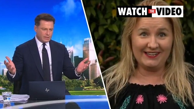 Karl cuts off ‘Bunnings Karen’: ‘I can’t listen to you’ (Today show)