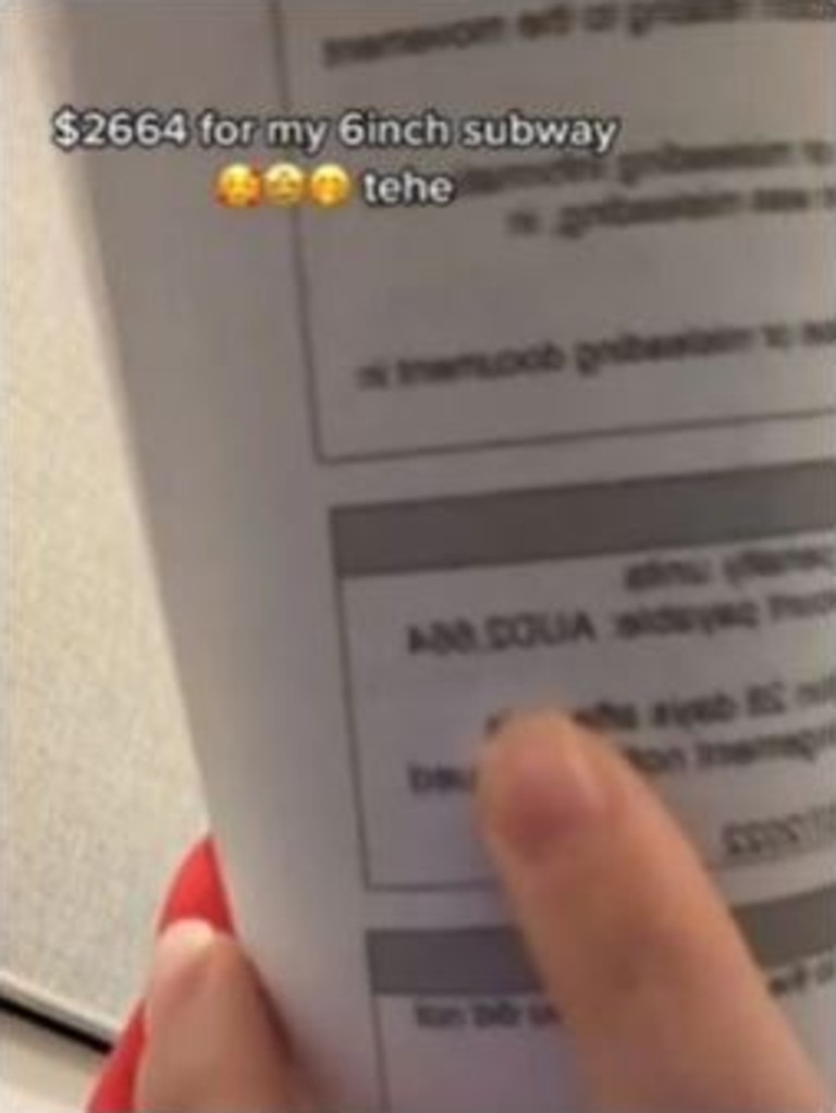 She said it was her mistake, adding she thought the declaration form applied only to carry-on and checked-in luggage. Picture: TikTok/_jessicaleeee