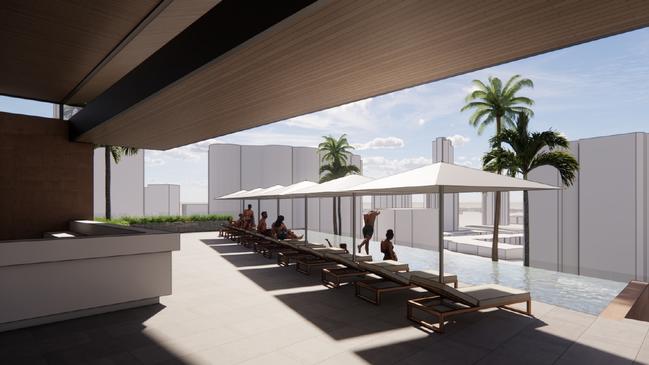 Noon will also have an infinity pool on its roof Picture: Supplied.