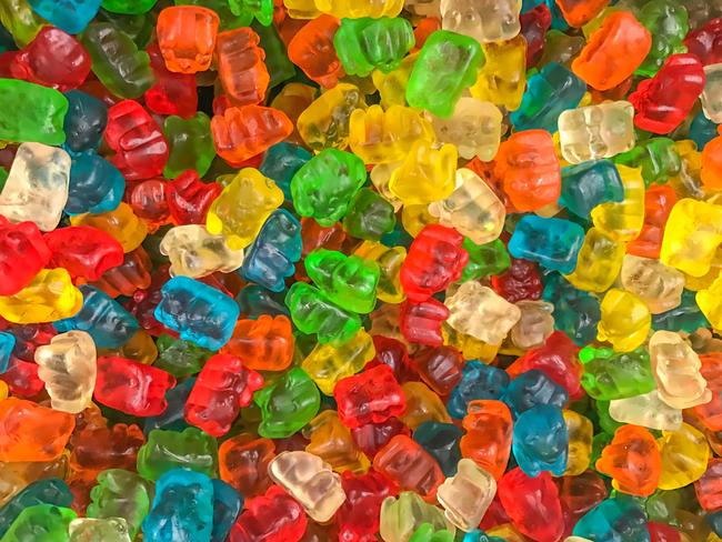 Colored jellied candy for background.  Picture: istock