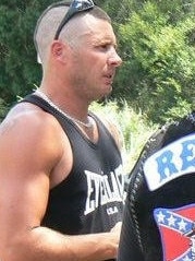 Geelong bikie John Donnelly.