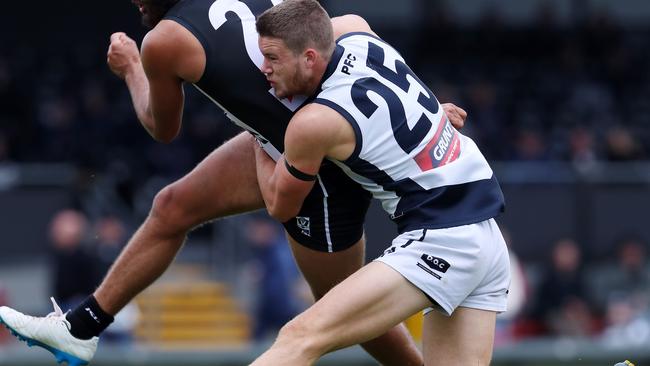 Kane Keppel during his VFL stay. Pic: Michael Klein