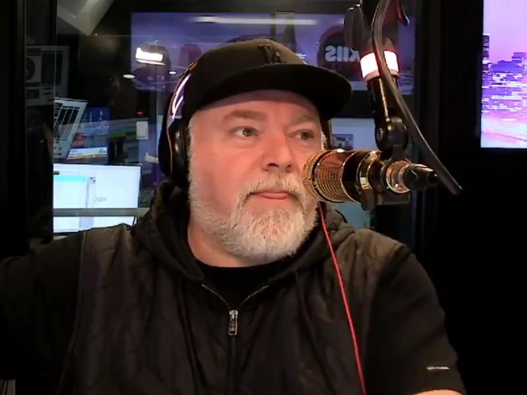 Kyle Sandilands has burst into tears after hearing people in Fiji were seen waving to the first flight of tourists to land after almost two years.