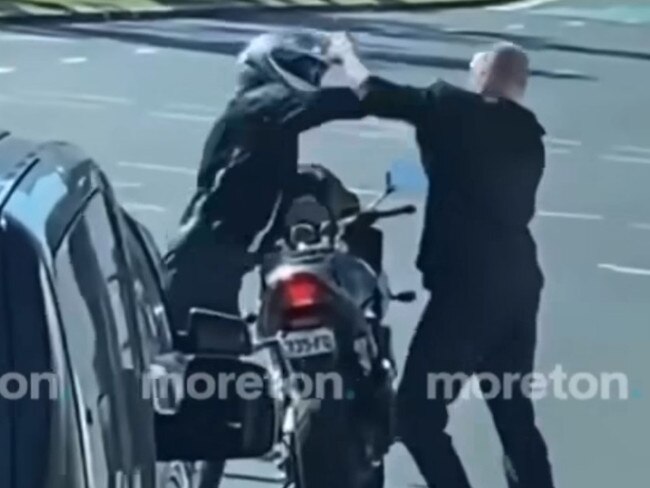 Video footage of a shocking road rage incident at North Lakes has emerged prompting a police investigation. Credit: Moreton City News