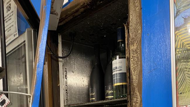 Members of the Stratford Bowls Club are shocked and upset that thieves broke in to their clubhouse and stole more than $500 of beer and bourbon on New Year's Eve and caused considerable damage. Picture: Sharon Dunkley