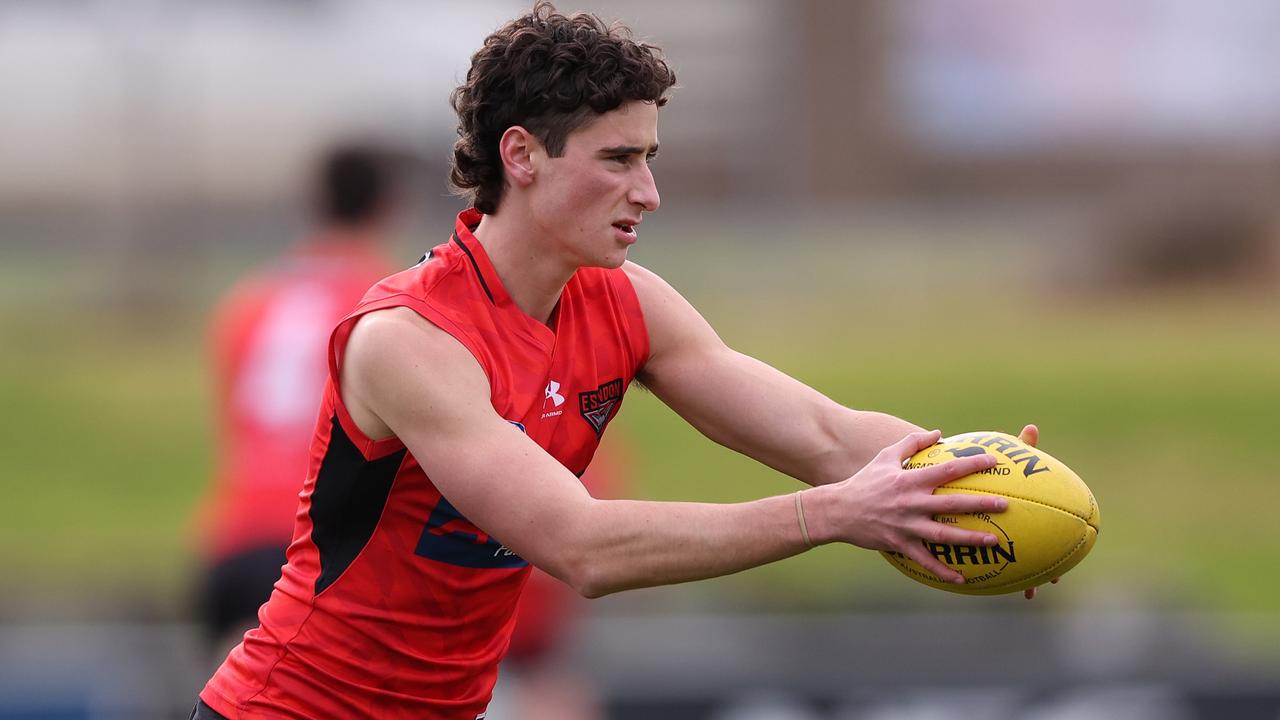 Elijah Tsatas at training on Wednesday. (Photo by Robert Cianflone/Getty Images)