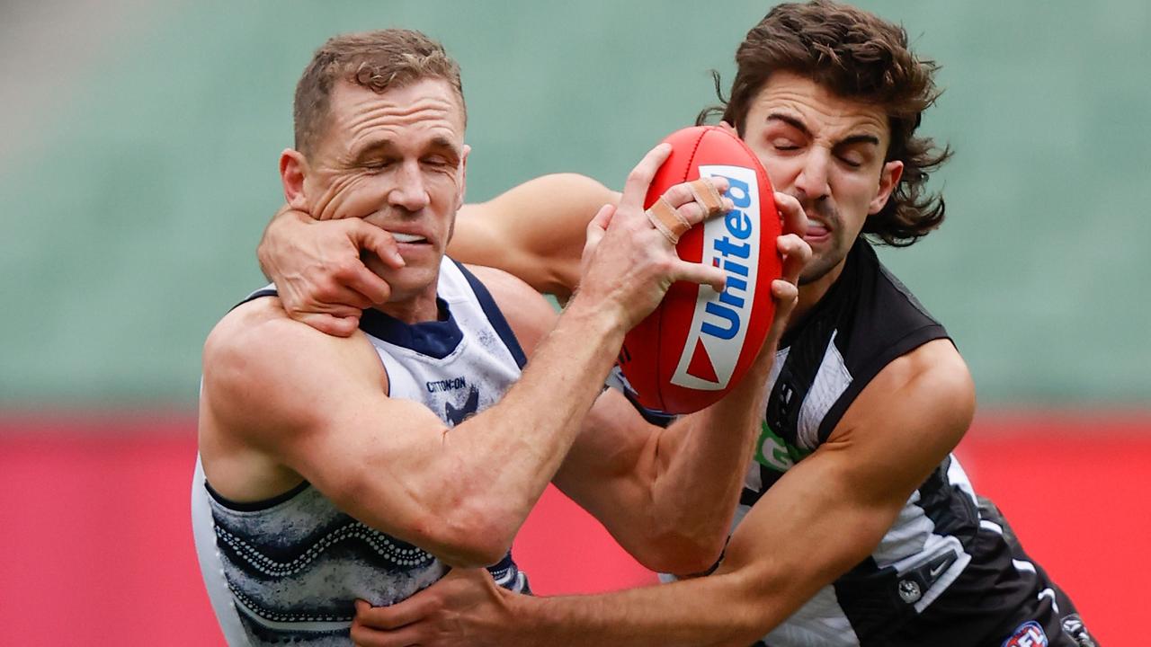 Joel Selwood has been doing this for 15 seasons.