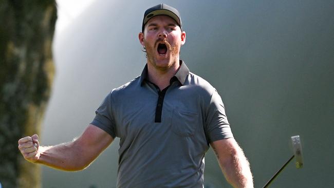 Lowly ranked player Grayson Murray reportedly had a heated exchange with Rory McIlroy. (Photo by Jeff Curry / GETTY IMAGES NORTH AMERICA / Getty Images via AFP)