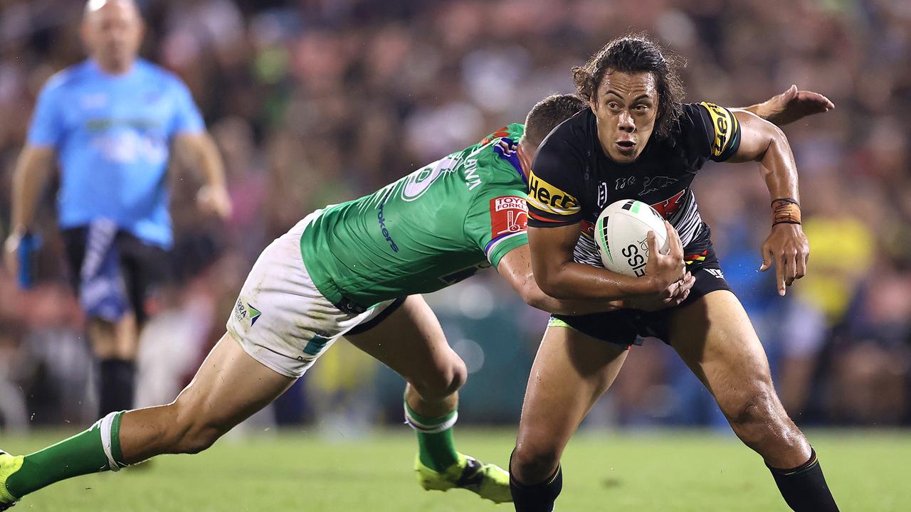 Jarome Luai has come under fire for ‘running in as third man for a while now.’