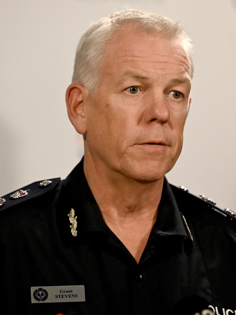 Police Commissioner Grant Stevens. Picture: NCA NewsWire / Naomi Jellicoe