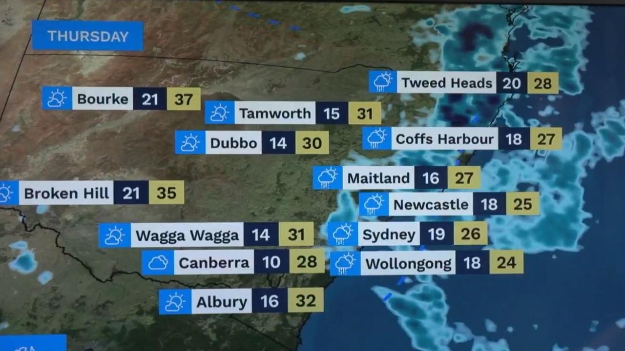 Wet weather continues to slam eastern parts of Australia. Picture: BOM