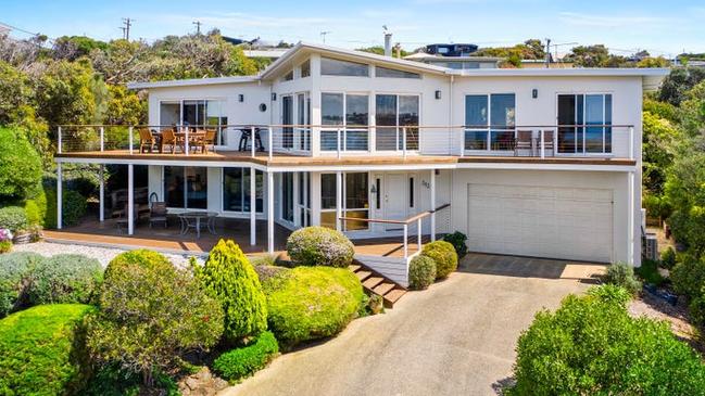 313 Great Ocean Rd, Fairhaven, sold for $2.2m in June. The coastal ‘burb is among the top regional areas where homes are earning more than their owners per year.