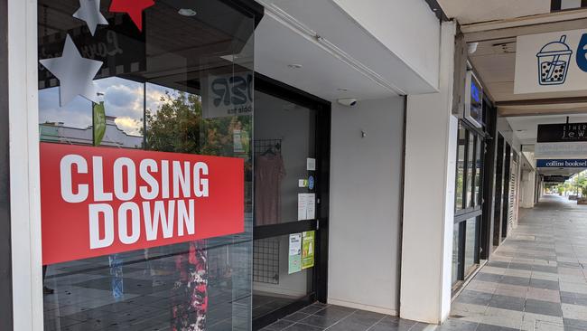 A store set to close in Mildura's Langtree Mall. Picture: Michael DiFabrizio