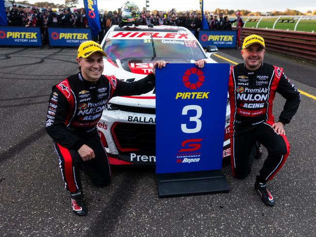 James Golding secured a breakthrough podium finish. Picture: Getty Images