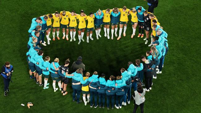 How else is Australia meant to express their love for the Matildas than the Picture: Robert Cianflone/Getty Images.