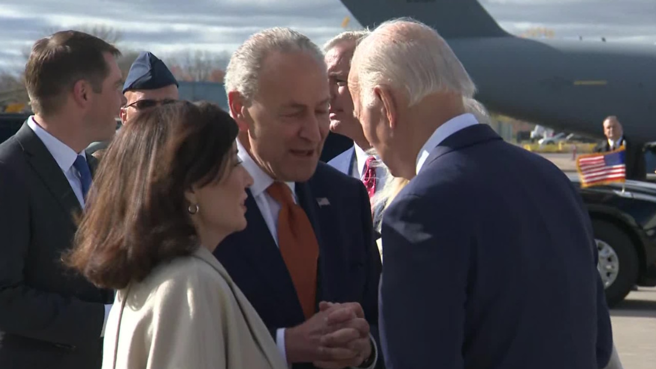 ‘We’re in danger’: Hot mic catches Schumer, Biden worrying about ...