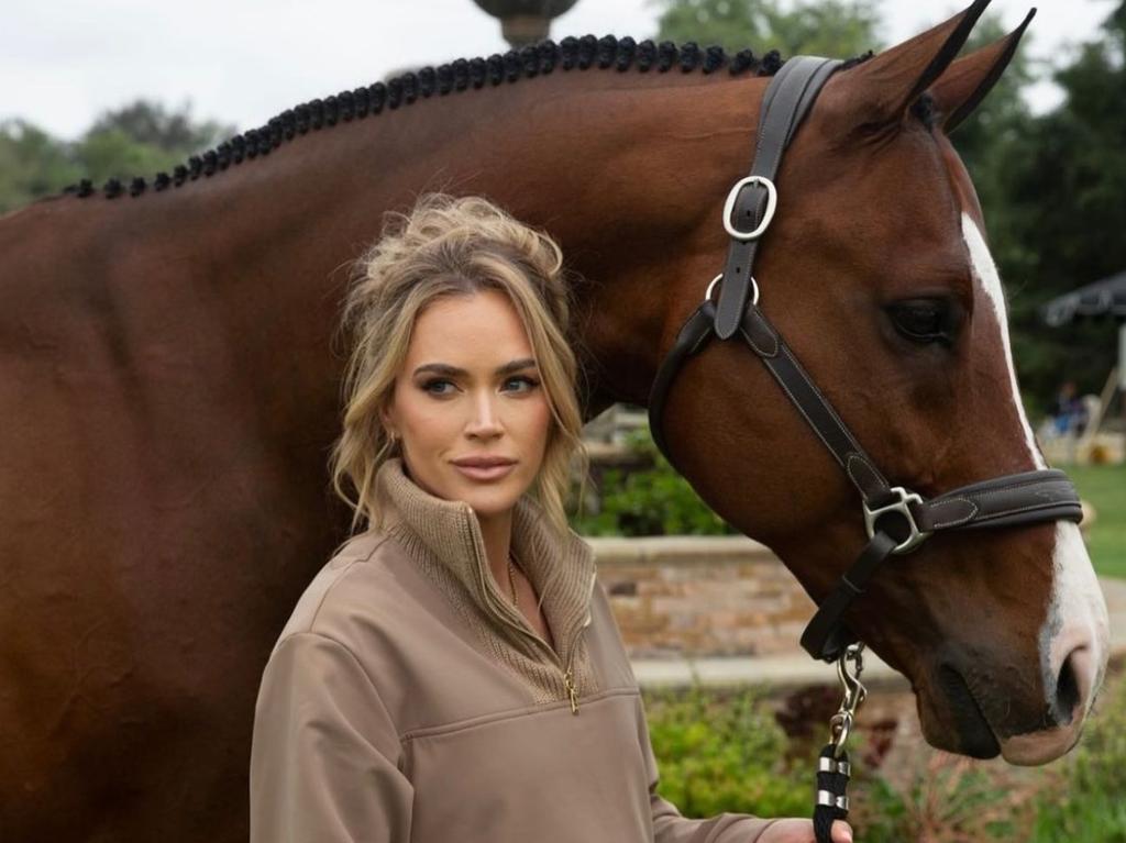 Mellencamp allegedly had an affair with her horse trainer. Picture: Instagram