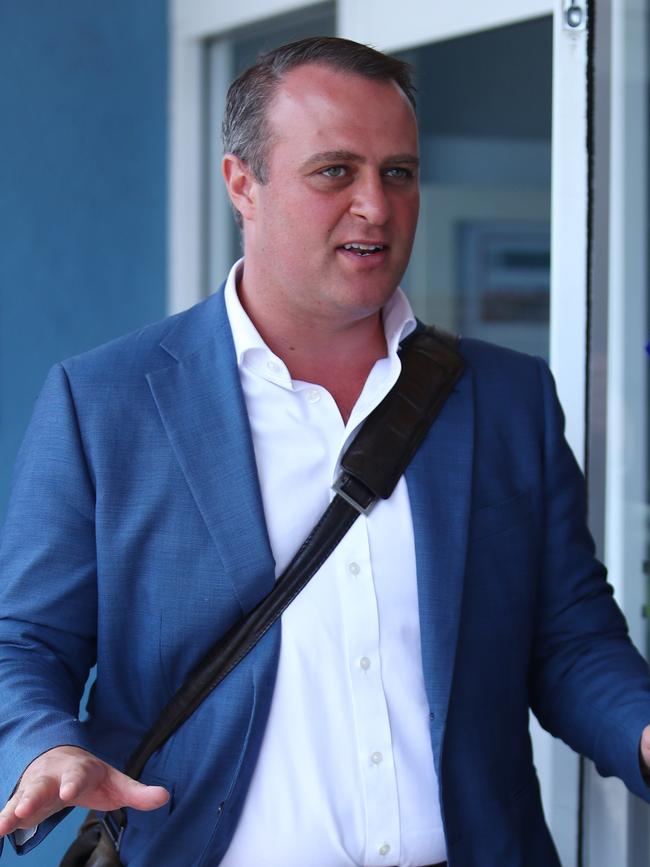 Liberal MP Tim Wilson has fallen behind with support in his seat of Goldstein. Picture: Hollie Adams