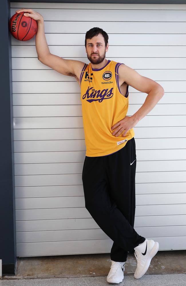 Andrew Bogut is happy to speak his mind about a number of topics. Picture: Brett Costello