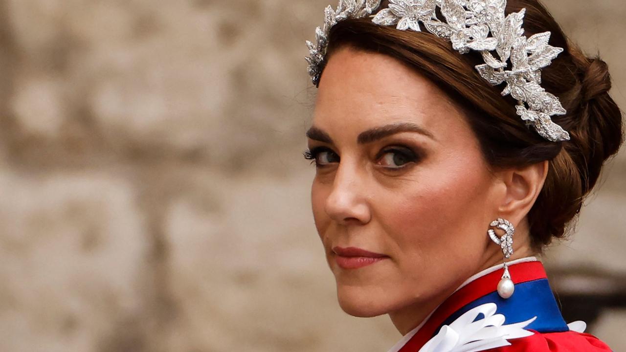 Princess Kate pictured in 2023 ahead of the coronations of Britain's King Charles III and Britain's Camilla, Queen Consort. Picture: Odd Andersen/AFP