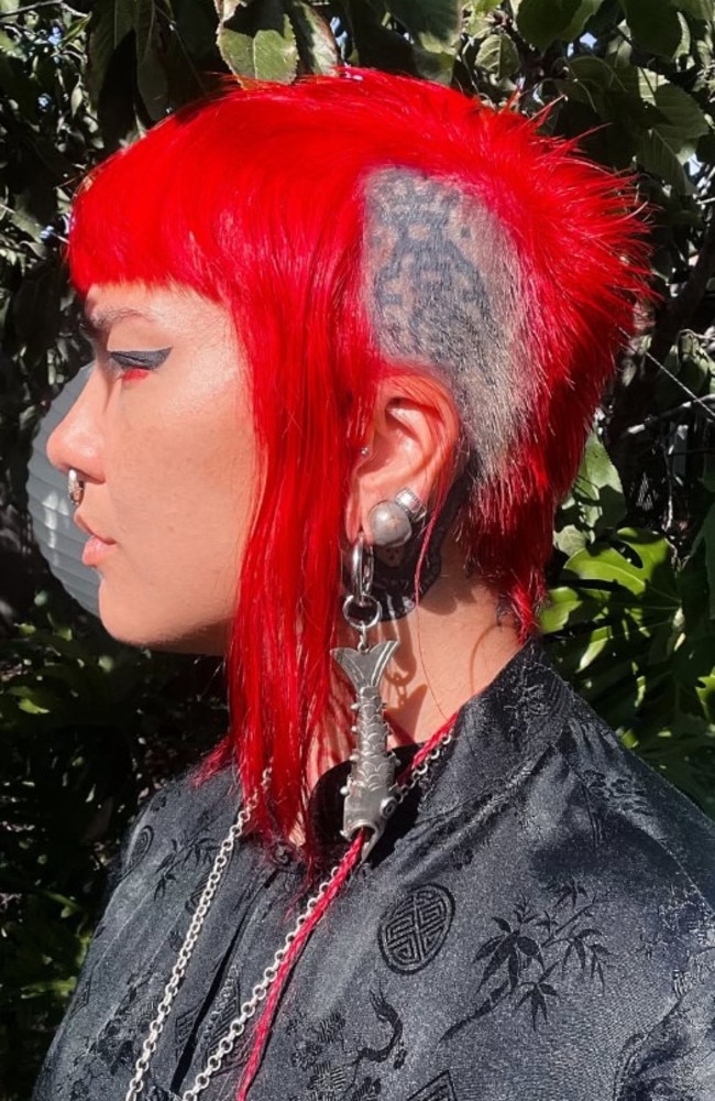 Los Angeles-based queer street artist Lauren YS has defended her work. Picture: Instagram