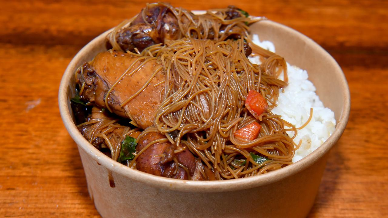 TASTE: Seafood Boil. Vermicelli Chicken. Picture: Evan Morgan