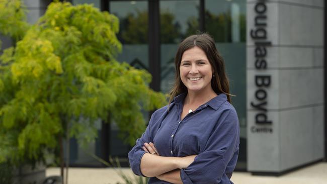 Taige Weir is in her final year of a Bachelor of Agribusiness degree at Marcus Oldham. She plans to follow in her father's footsteps as a racehorse trainer. Picture: Zoe Phillips