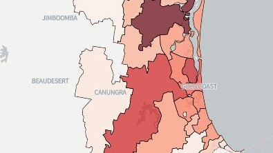 MAPPED: Thousands of Covid-19 cases on Coast