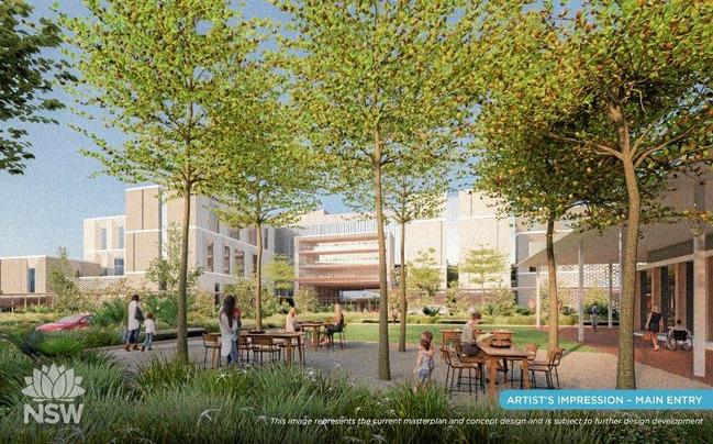 The concept design of the new $534m Tweed Valley Hospital has been revealed.